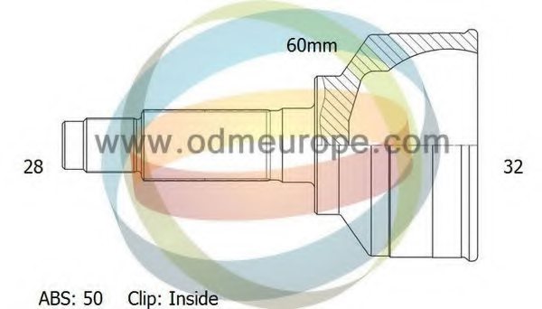 ODM-MULTIPARTS 12-040852 Joint Kit, drive shaft